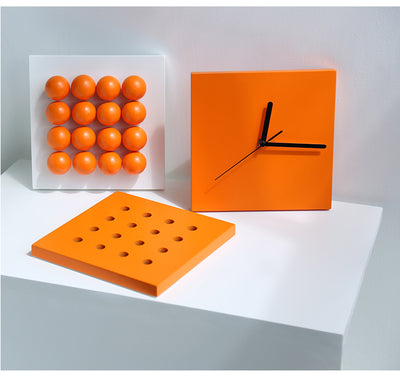 Reloj de Pared Minimalista Azul Klein con Segundero Silencioso - Image 14