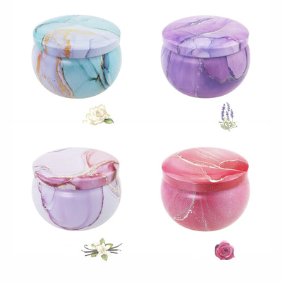 Velas Aromáticas con Flores Secas - Recuerdos Decorativos para Regalos - Image 9