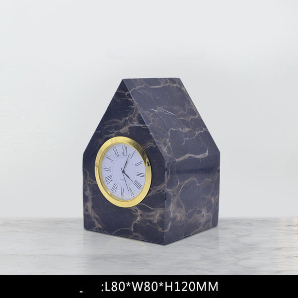 Reloj de Mármol Personalizado para Escritorio