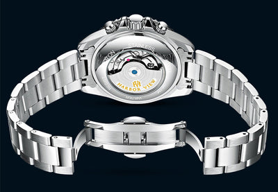 Reloj Automático Tourbillon ARBOR VIEW Ghost Water Verde con Luminiscencia - Image 15