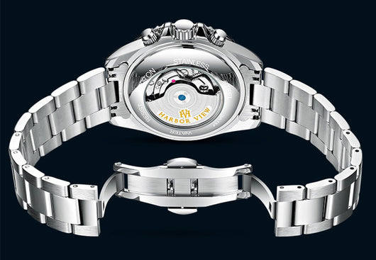 Reloj Automático Tourbillon ARBOR VIEW Ghost Water Verde con Luminiscencia - Image 15