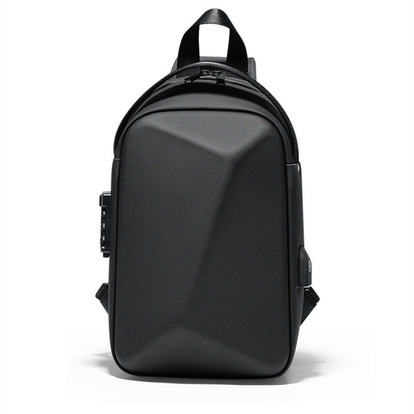 Bolsa Crossbody para Hombre con Carga USB, Impermeable y Antirrobo - Compatible con iPad 10.2"