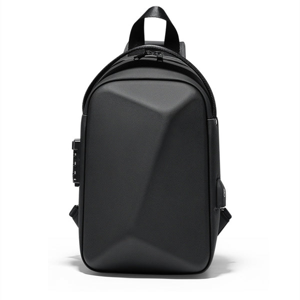Bolsa Crossbody para Hombre con Carga USB, Impermeable y Antirrobo - Compatible con iPad 10.2"
