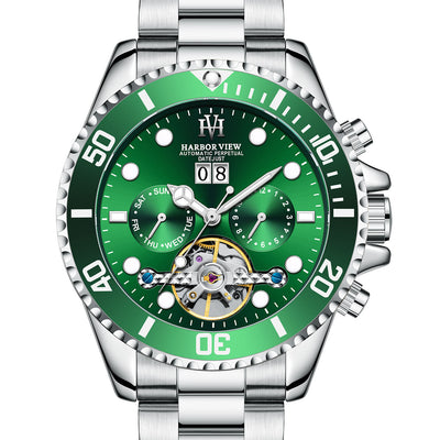Reloj Automático Tourbillon ARBOR VIEW Ghost Water Verde con Luminiscencia - Image 2