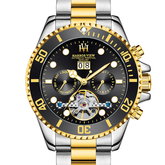 Reloj Automático Tourbillon ARBOR VIEW Ghost Water Verde con Luminiscencia