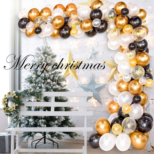 Set de Globos de Látex Clásicos con Cadena Decorativa para Fiestas y Bodas - Image 9