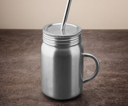 Vaso Térmico de Acero Inoxidable con Popote Reutilizable - Image 7