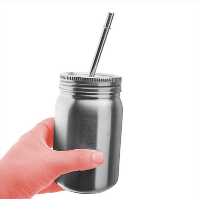 Vaso Térmico de Acero Inoxidable con Popote Reutilizable - Image 6