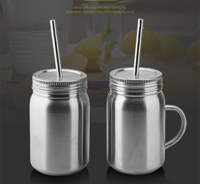 Vaso Térmico de Acero Inoxidable con Popote Reutilizable - Image 4