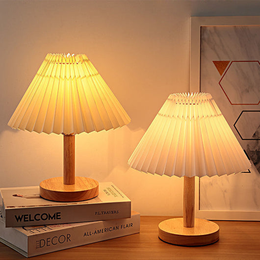 Lámpara Nocturna LED para Mesita de Noche - Luz Suave Protectora de la Vista