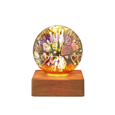 Luz Nocturna LED Fuegos Artificiales Romántica para Dormitorio con USB - Image 11