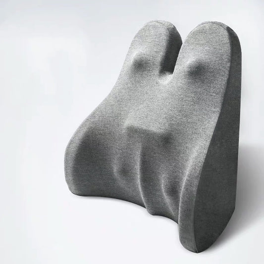 Cojín Lumbar Ergonómico de Espuma Viscoelástica para Oficina y Embarazo