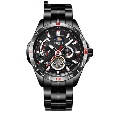 Reloj Deportivo Automático Acero Inoxidable con Correa Luminosa Resistente al Agua - Image 8