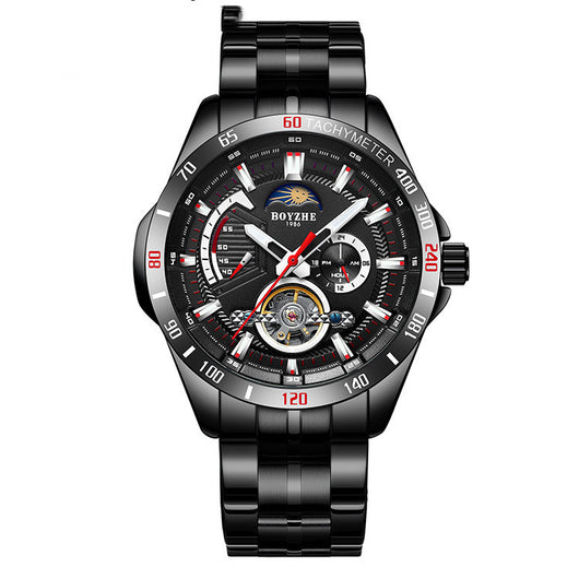 Reloj Deportivo Automático Acero Inoxidable con Correa Luminosa Resistente al Agua - Image 8