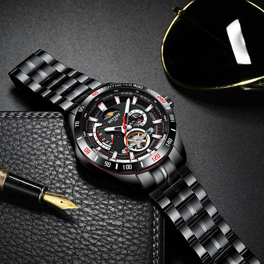 Reloj Deportivo Automático Acero Inoxidable con Correa Luminosa Resistente al Agua - Image 13
