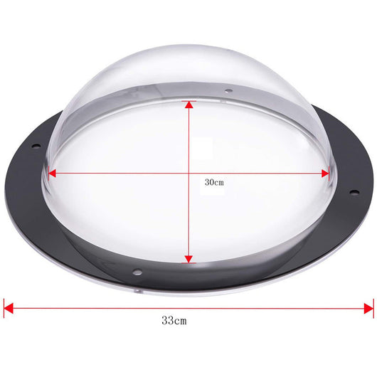 Ventana Acrílica Semicircular Transparente para Cercado de Mascotas - Image 3
