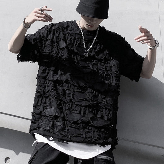 Playera Hip Hop Media Manga - Estilo Urbano - Image 8