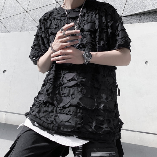 Playera Hip Hop Media Manga - Estilo Urbano - Image 9