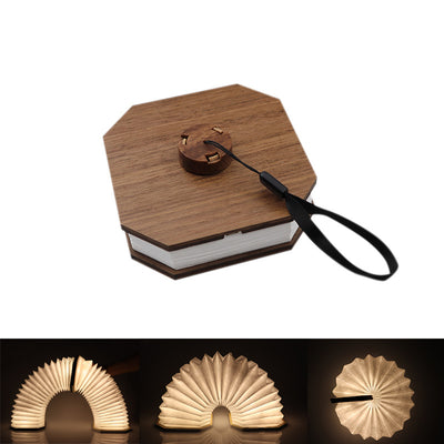 Lámpara de Órgano de Madera Recargable con Luz Ambiental - Image 8