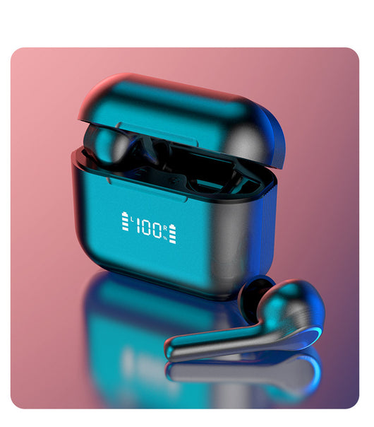 Audífonos Bluetooth Táctiles con Estuche de Carga Digital - Image 9