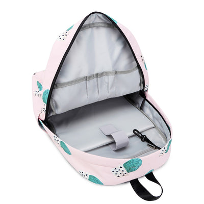 Mochila Escolar Estampado Cactus para Niñas Secundaria - Image 5