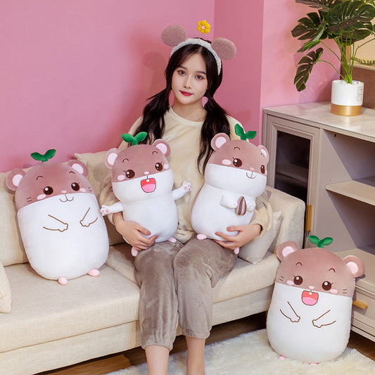 Peluche Suave de Algodón para Hámster con Diseño Adorable
