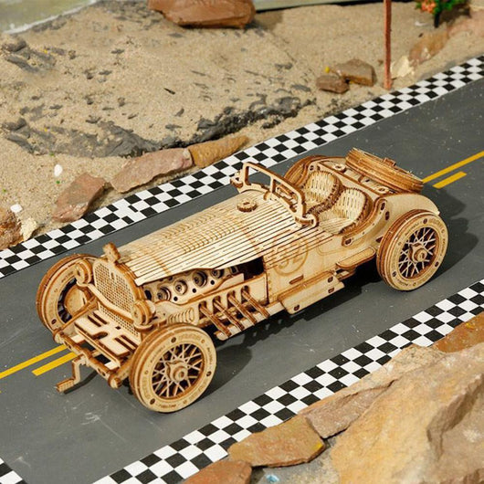 Puzzle Mecánico 3D de Madera - Modelo de Transmisión Artesanal DIY - Image 12