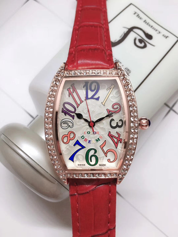 Reloj de Moda para Mujer con Bisel Cuadrado - Diseño Elegante y Moderno
