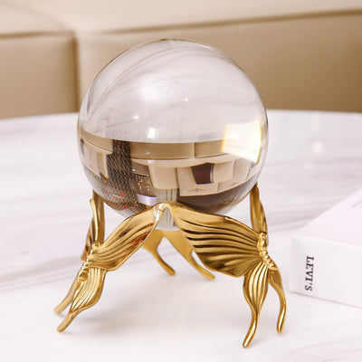 Esfera de Cristal con Acabado Cobre - Decoración Moderna Europea - Image 5