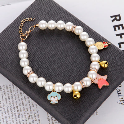 Collar para Mascota con Perlas - Diseño Fashionable y Adorable - Image 4