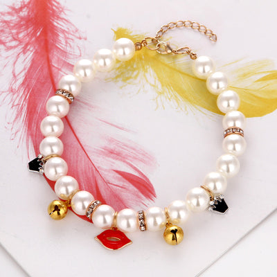 Collar para Mascota con Perlas - Diseño Fashionable y Adorable - Image 3