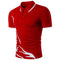 Playera Casual para Hombre con Estampado y Cuello Solapa