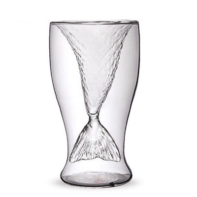 Vaso de Vino Doble Diseño Sirena - Copas Creativas para Whiskey, Cócteles y Bebidas - Image 10