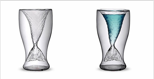 Vaso de Vino Doble Diseño Sirena - Copas Creativas para Whiskey, Cócteles y Bebidas - Image 9