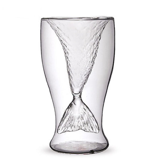 Vaso de Vino Doble Diseño Sirena - Copas Creativas para Whiskey, Cócteles y Bebidas - Image 3