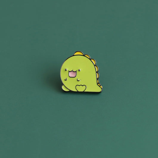 Broche Dinosaurio Kawaii - Accesorio Adorable para Moda Casual