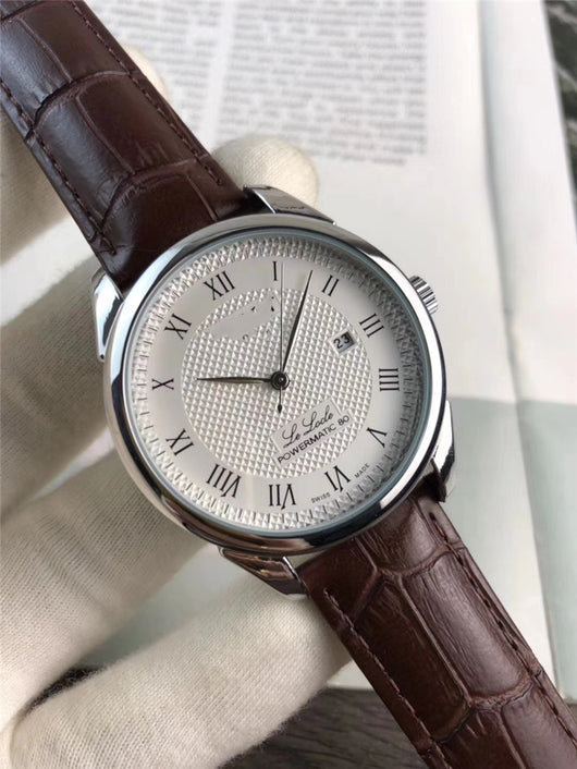 Reloj Calendario Hombre Acero Inoxidable con 3 Agujas Resistente al Agua - Image 12
