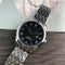 Reloj Calendario Hombre Acero Inoxidable con 3 Agujas Resistente al Agua