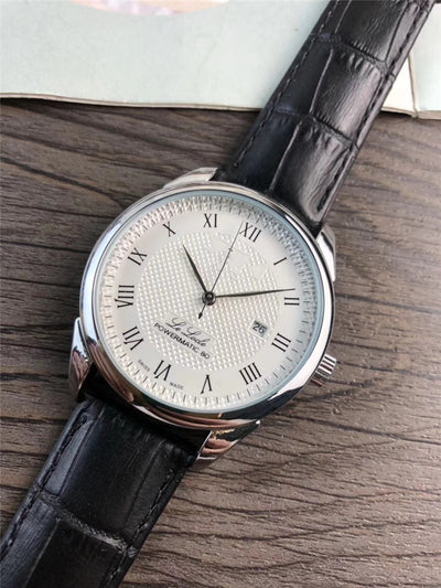 Reloj Calendario Hombre Acero Inoxidable con 3 Agujas Resistente al Agua - Image 3