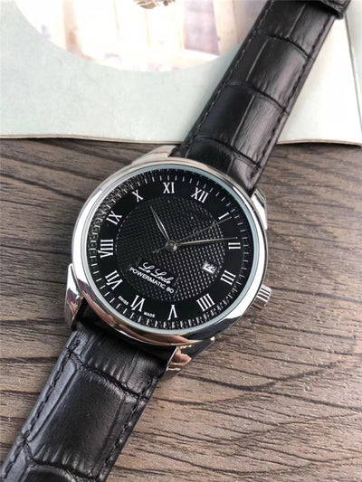 Reloj Calendario Hombre Acero Inoxidable con 3 Agujas Resistente al Agua - Image 6