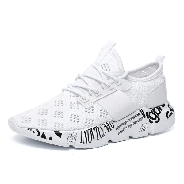 Tenis Respirable Estilo Coreano de Malla Fina Trendy