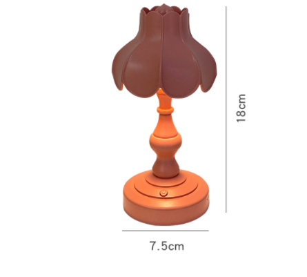 Lámpara LED Nocturna USB con Carga - Diseño Lotus Mediterráneo Minimalista - Image 12