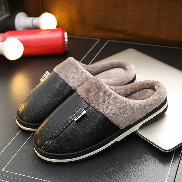 Zapatos de Algodón Cálidos con Suela Antideslizante para Hombre y Mujer