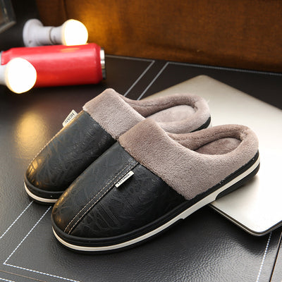 Zapatos de Algodón Cálidos con Suela Antideslizante para Hombre y Mujer