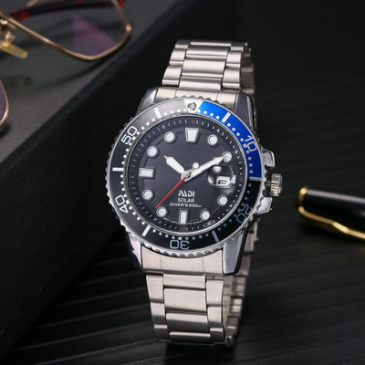 Reloj de Negocios para Hombre Cuarzo Acero Inoxidable Tres Agujas - Image 23