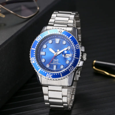 Reloj de Negocios para Hombre Cuarzo Acero Inoxidable Tres Agujas - Image 34