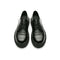 Zapatos Casuales Negros con Plataforma Gruesa y Tira de Dedo