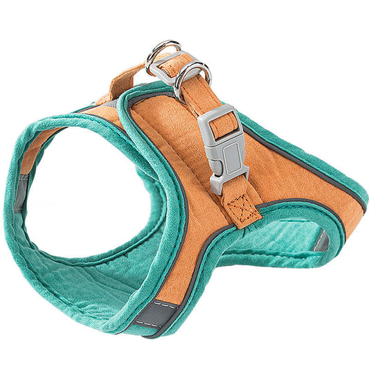 Arnés Reflectante para Gatos - Chaleco de Tracción Seguro para Paseos