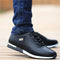 Zapatos Casuales de Cuero para Hombre Estilo Coreano