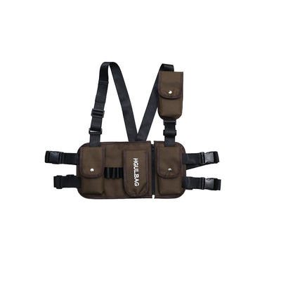 Chaleco Táctico Funcional con Múltiples Bolsillos y Bolsa de Pecho - Image 6